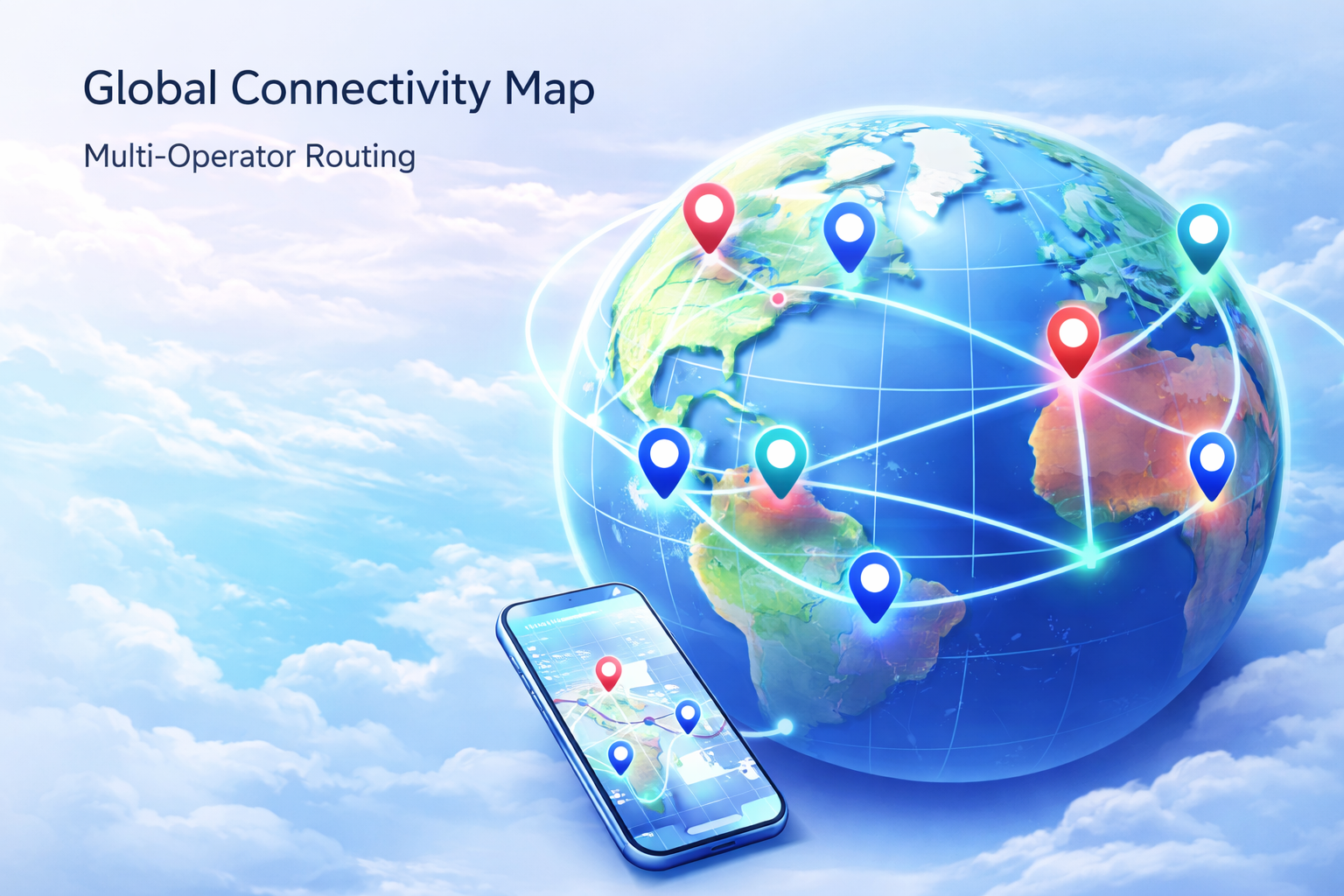 3S Wireless Global Connectivity Map